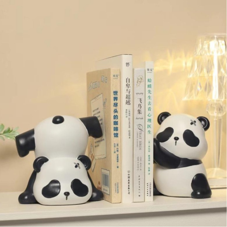 

TripleW Pembatas Buku Book Pajangan Bebek (2 PCS) Lucu Stand Holder Organizer Twin Ducks Dekorasi Decoration