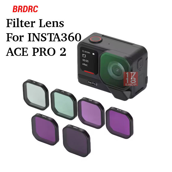 Filters Lensa Polarisasi CPL Peredupan ND Pelindung UV For Insta360 Ace Pro 2 Filter Lens Camera Act