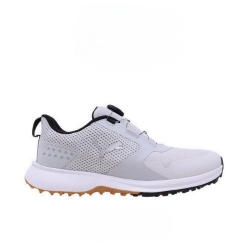 Sepatu Golf Pria Puma Fusion Grip 6 Feather Gray Original PUG311216-02