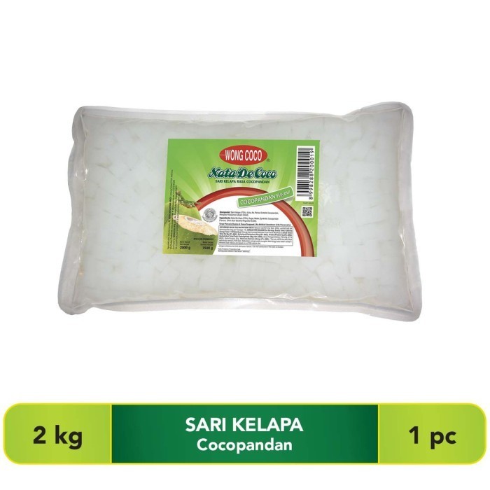 

Wong Coco Nata de Coco 2kg ada 2 ukuran