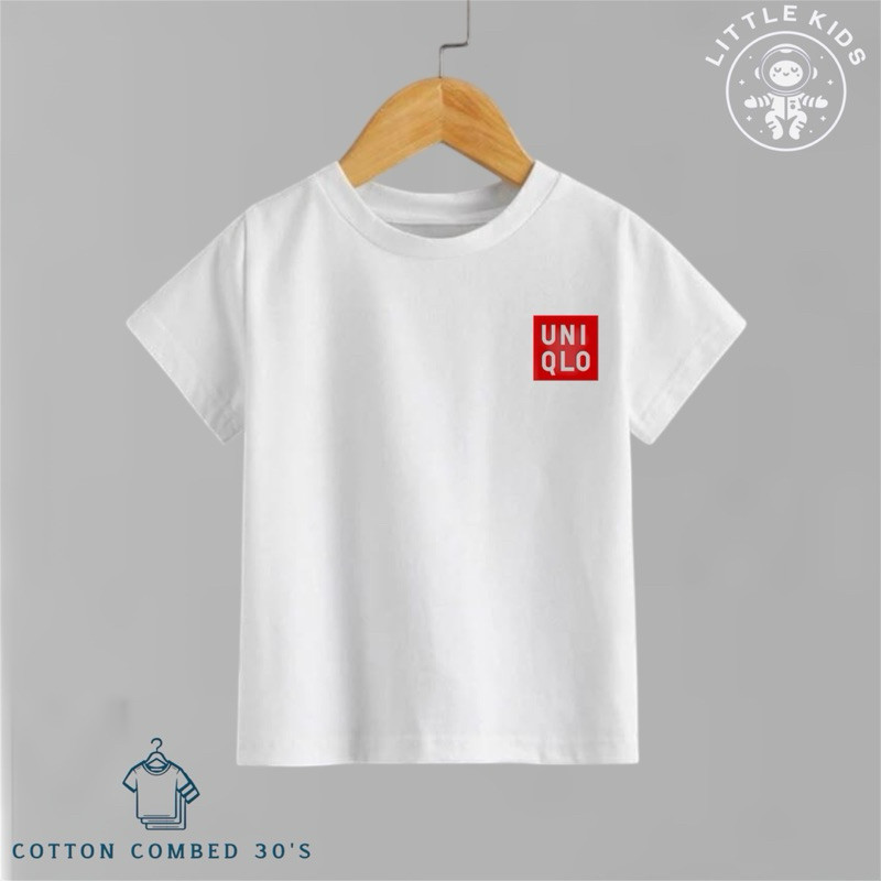 Little kids ABI - UNIQLO Kaos Anak Kaos Anak t shirt Laki Laki dan Perempuan Un1qlo Usia 2 Sampai 7 