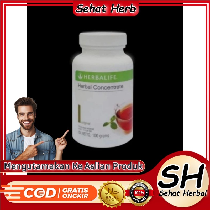Herbalife Teh Herbal Concentrate Thermojentic Pembakar Lemak HERBALIFE.. TEA HERBAL CONCENTRATE HONE