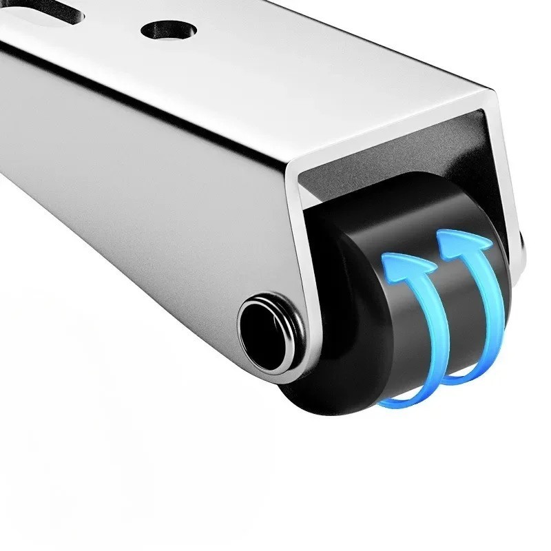 4 Pulley+16 SekrupRoda Pintu Bawah Untuk Penurunan Pintu Roda Pintu Sliding Roda Atas Pintu Sliding