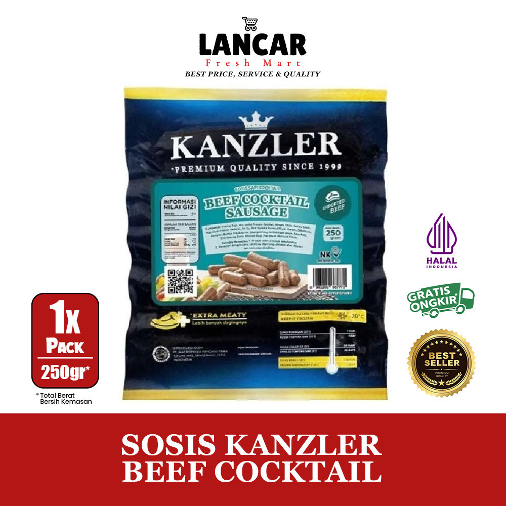 

KANZLER BEEF COCKTAIL 250GR