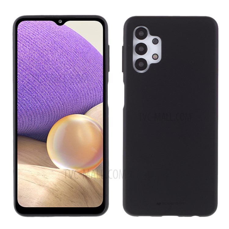 Case Samsung A32, A32 5G, Samsung A52, Samsung A72 Softcase Pro Camera Black Matte Hitam Solid