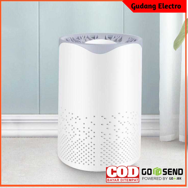 NOBICO Pembersih Udara UV Air Purifier Cleaner HEPA Filter 360 Degree - 7RRSAVWH