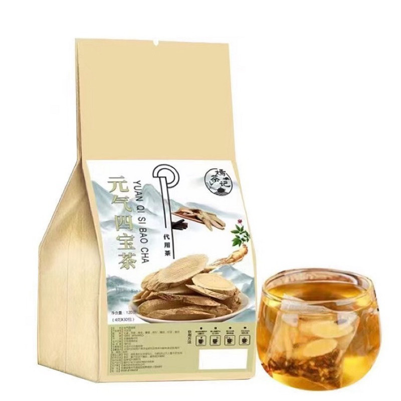 

Teh Akar Ginseng Stamina Pria Kuat Yuan Qi Si Bao Tea