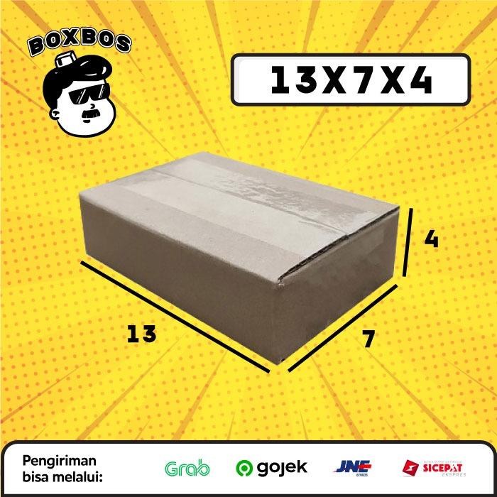

13x7x4 CM KARDUS Corrugated Packaging Box packing SHEET