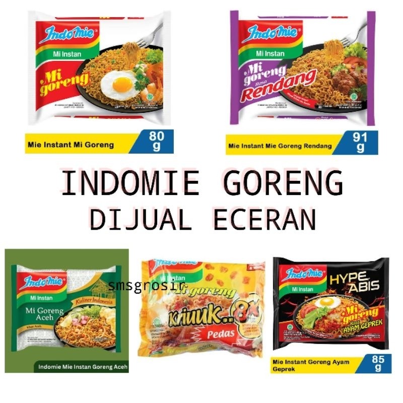 

INDOMIE GORENG MIE GORENG MI GORENG ECER