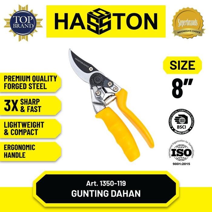 

Hasston Gunting Dahan 1350-119 / Gunting Ranting Tanaman Hasston Super - Gt Bunga Stek