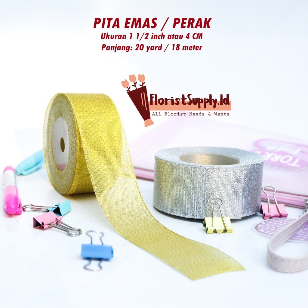 

Pita Emas / Perak 4 cm