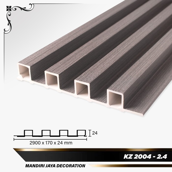 WPC WOOD PANEL DINDING - WPC 100
