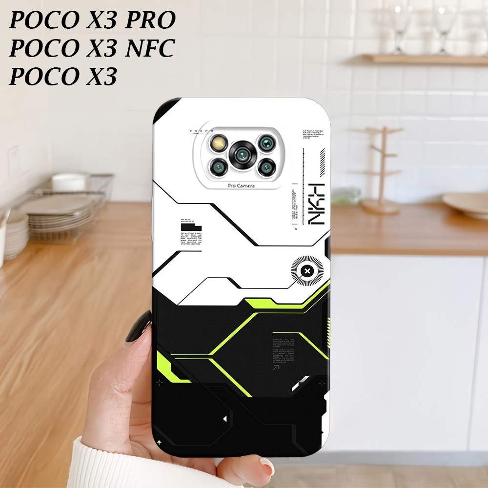 Softcase Hp Poco X3 NFC - Poco X3 Pro Fashion Case Murah Berkualitas Softcase Lentur - Aksesoris Han