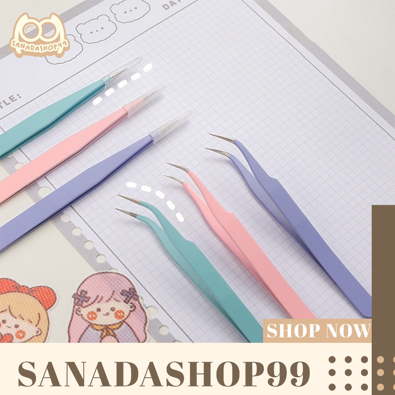 

(ACC147) Pinset Bulu Mata Eyelash Pinset Tweezer Lurus Bengkok Lengkung Pinset Bulu mata Eyelash Extension Serbaguna Pinset Lurus Pinset Lengkung Gundam