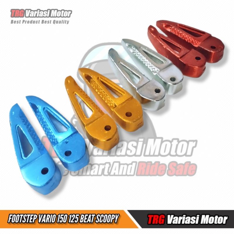 Footstep Vario 150 125 Footstep Scoopy Footstep Beat Footstep Supra X 125 High Quality 4 Varian Warn