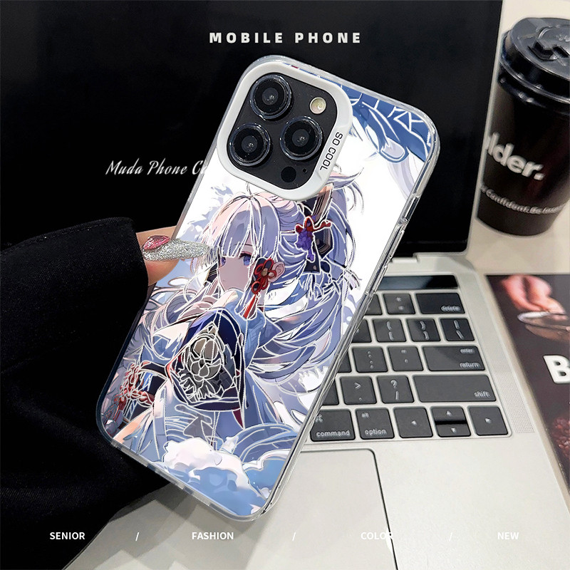 Infinix Case Genshin impact Kamisato Ayaka Case Infinix Hot 9 10 11 30 PLAY 30 30I 40 40PRO NOTE 12G