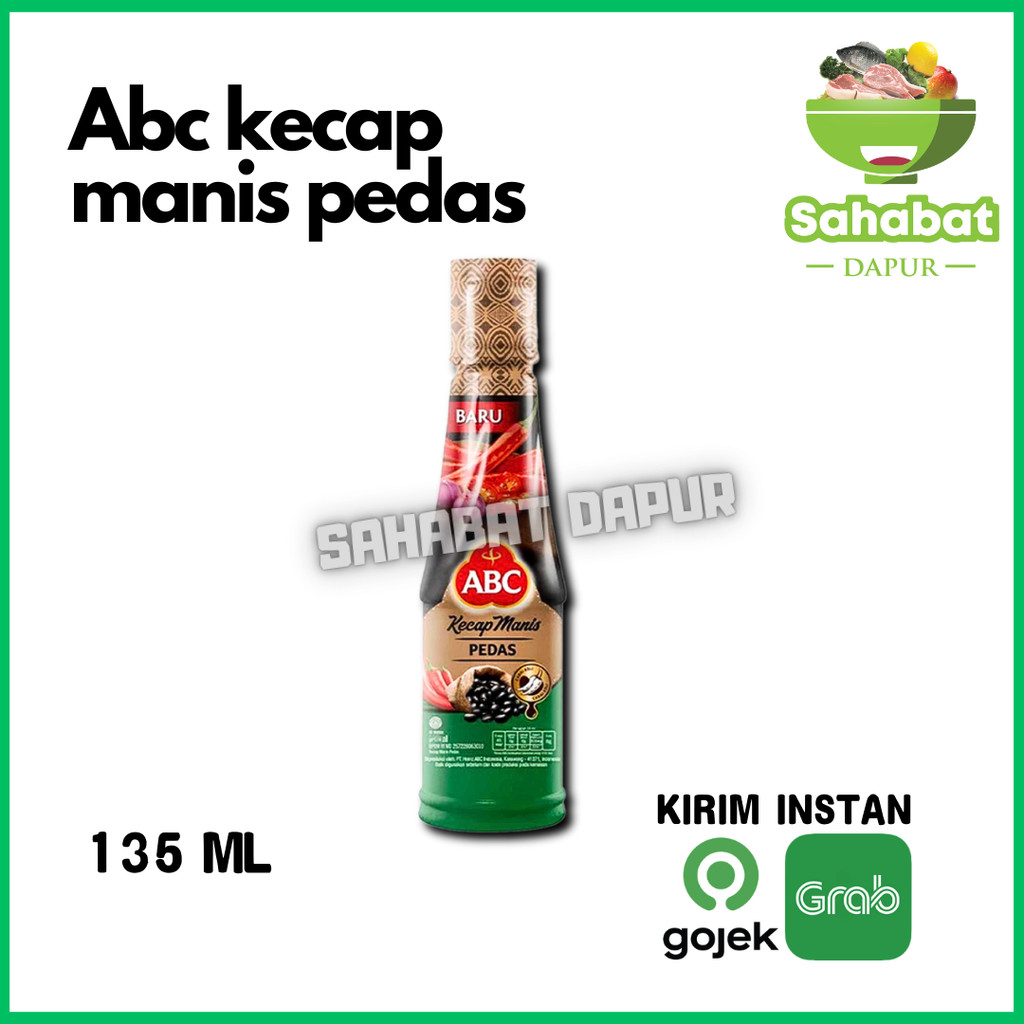 

Kecap Manis Pedas ABC / Kecap 135 ml