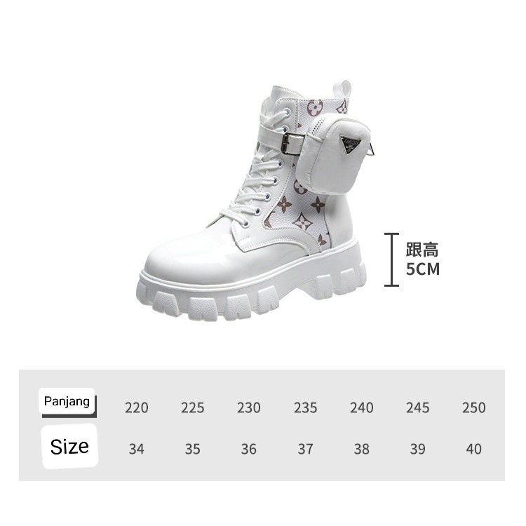 Viral  J&Y Joy & Young Sepatu Wanita Heels Hak 1540 Boot Lv Trendy Heels 5Cm Elegan Cantik Pesta