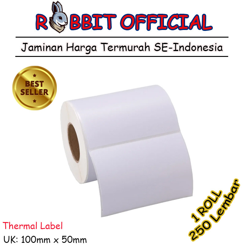 

Label Barcode Stiker Thermal [100 x 50] Label Barcode Olshop Label Pengiriman 100x50 mm Isi 250 Pcs