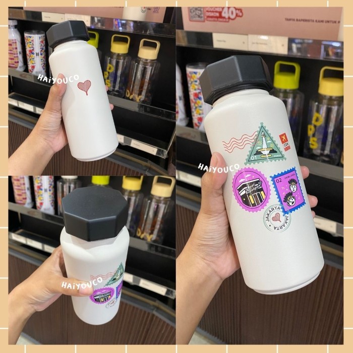 Tumbler Kopi Kenangan Cities of Indonesia Edition Stainless Steel - Jakarta - 500ml