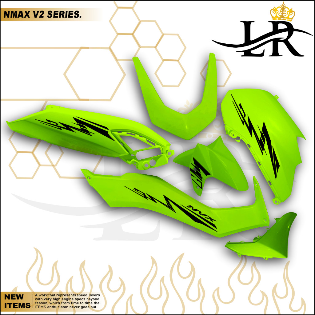 STRIPING NMAX NEW 2023 STIKER VARIASI NMAX NEW ABS NON ABS STRIPING NMAX