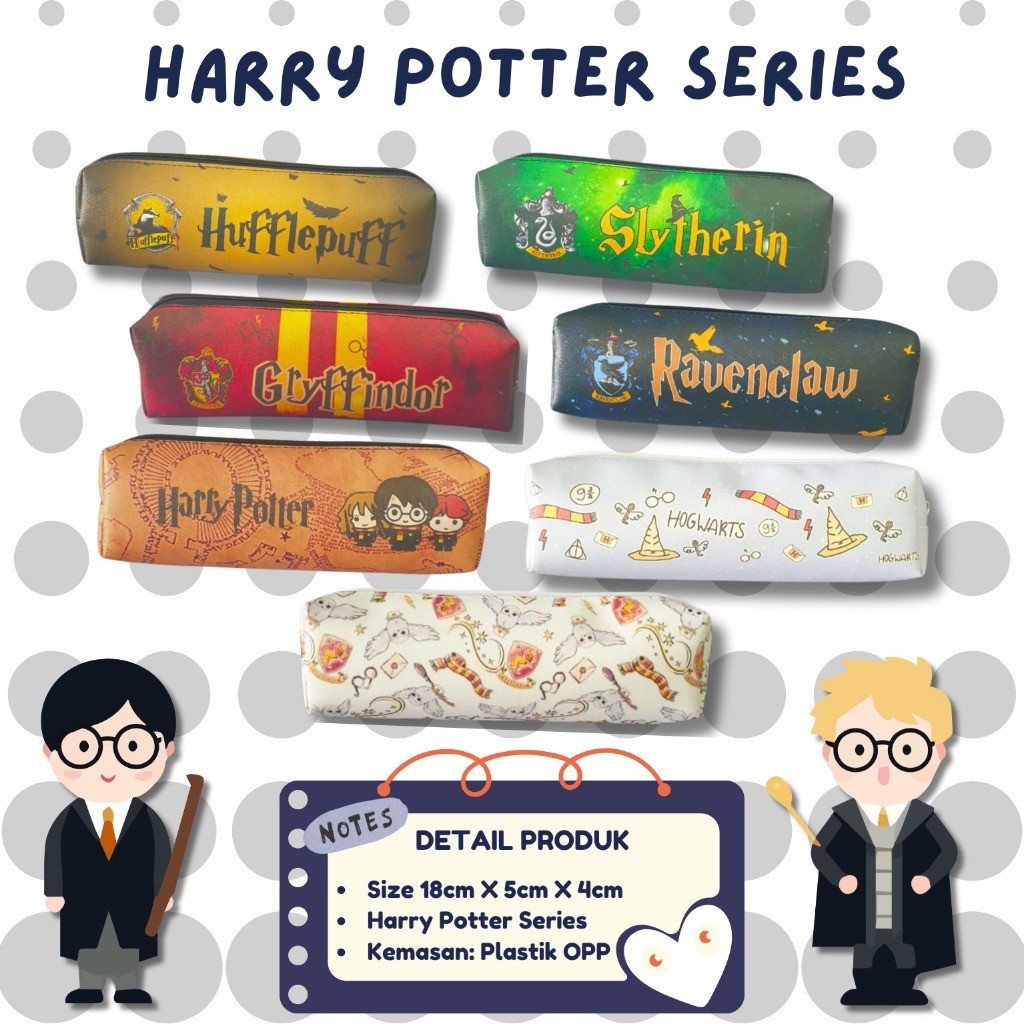 

TCW Tempat pensil pencil case tepak boy case Harry potter Series