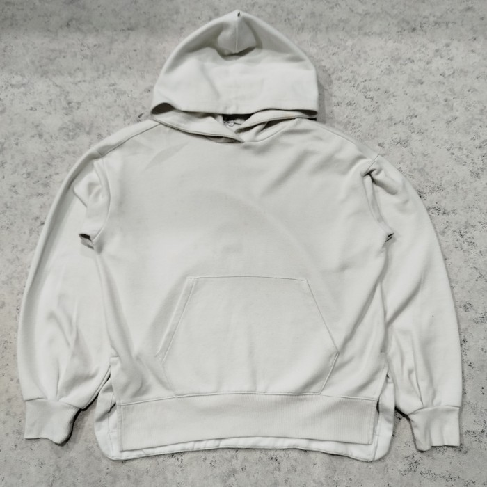 Jaket pullover hoodie TOPTEN putih polos