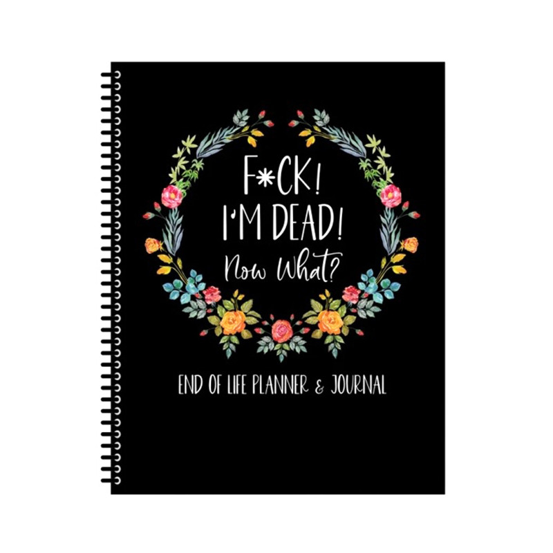 

1pc New I'm Dead End Of Life Planner Notebook I'm Dead Now What Book Planner Guided Final Arrangements When I'm Gone Workbook