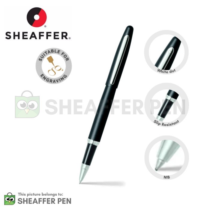 

[Premium]BEST Sheaffer® VFM Matte Black Rollerball