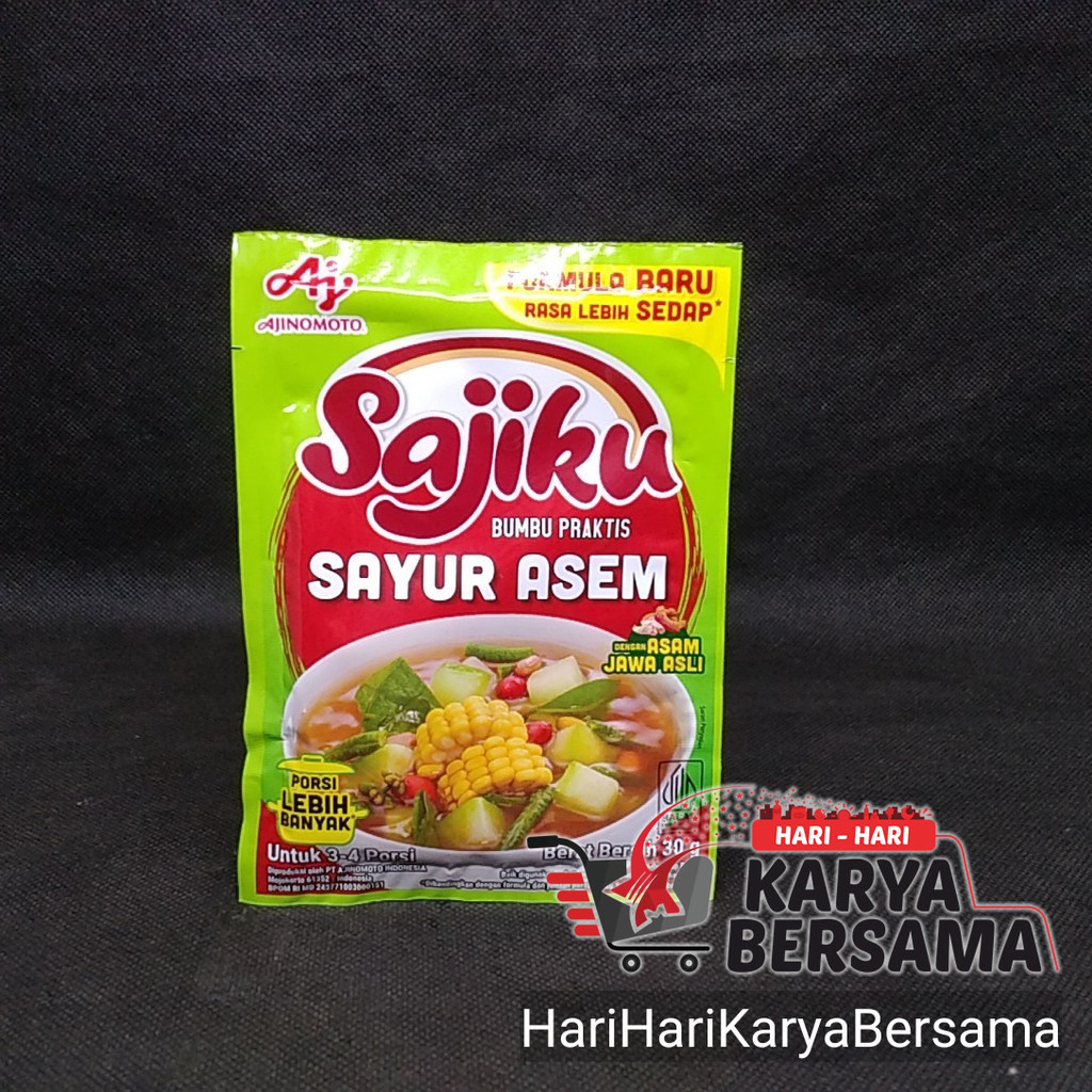 

BUMBU MASAK SAJIKU BUMBU SAYUR ASEM 30GR
