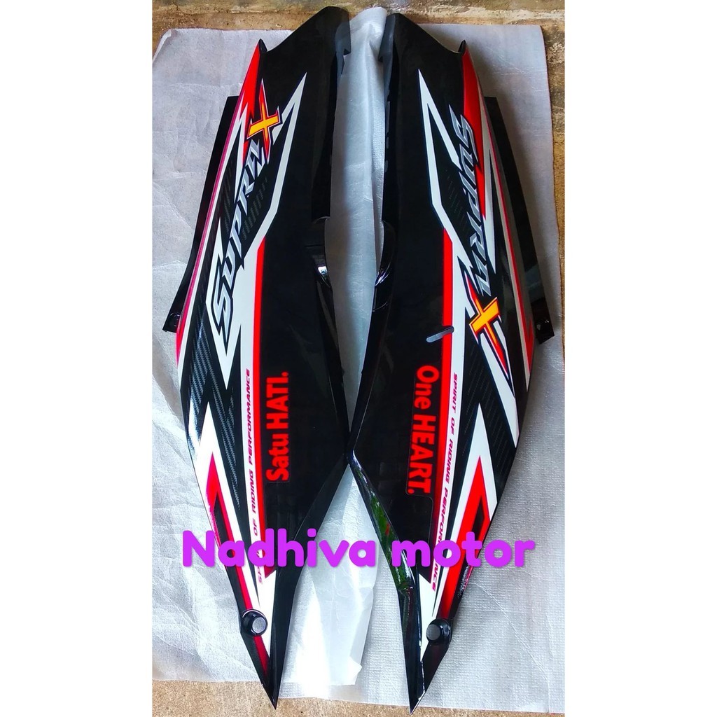cover body belakang Supra x 125 fi 2015 2016 2017