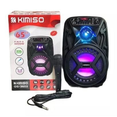 Speaker Bluetooth KIMISO QS-3603 6.5inc Mic Karaoke
