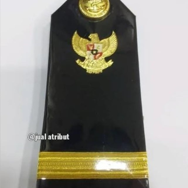 BEST SELLER Evolet PDU GARUDA Pangkat Epolet Pelaut Kplp Pelayaran Strip 1 2 3 4 - 1