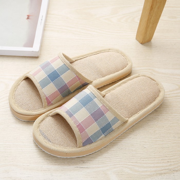 SANDAL LINEN RUMAH KAMAR LANTAI HOTEL TEBAL EMPUK ANTI LICIN/ SLIP