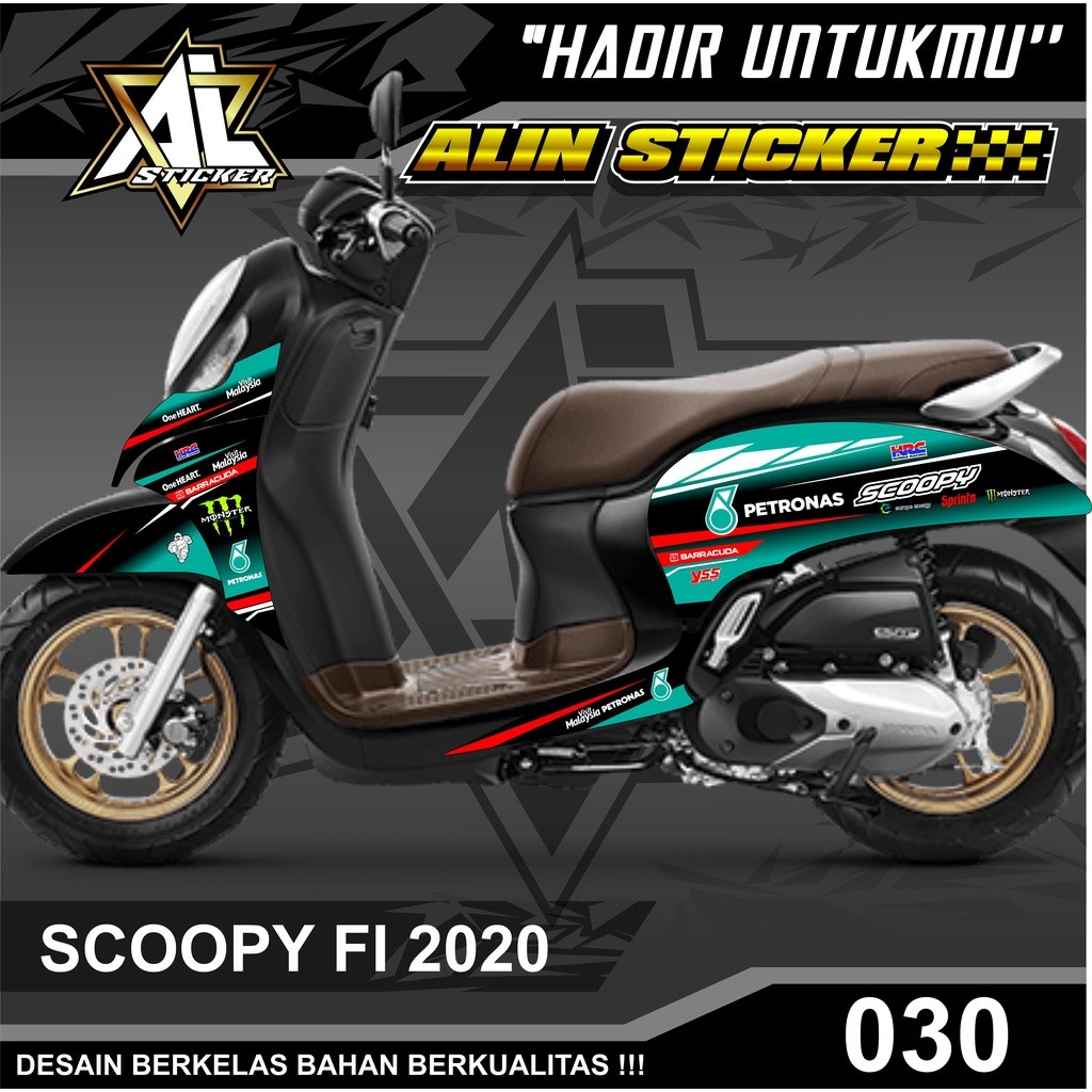 Striping Scoopy New 2020 - Striping Scoopy Petronas
