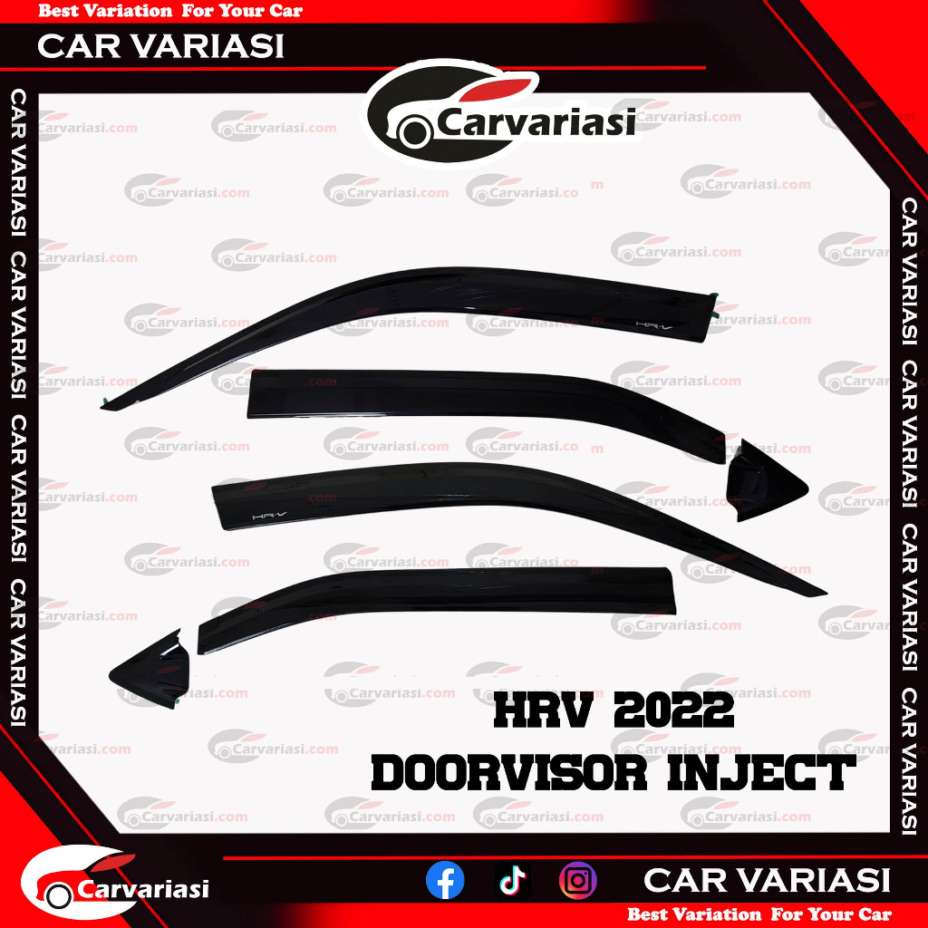 Door Side Visor / Talang Air HRV 2022 Talang Air Inject HRV