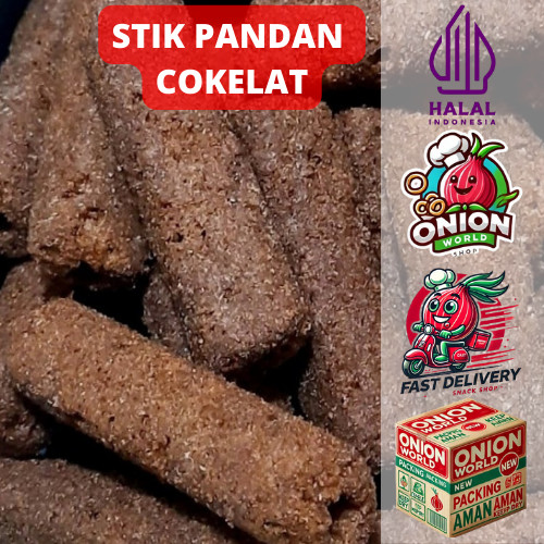 

UWD STIK PANDAN COKELAT 1Kg Stik Roll Cokelat Stik Roll Pandan Stik Momogi Stik Momo Roll