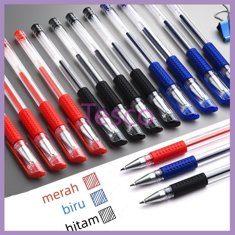 

Tesco pulpen gel/bulpen 0.5mm