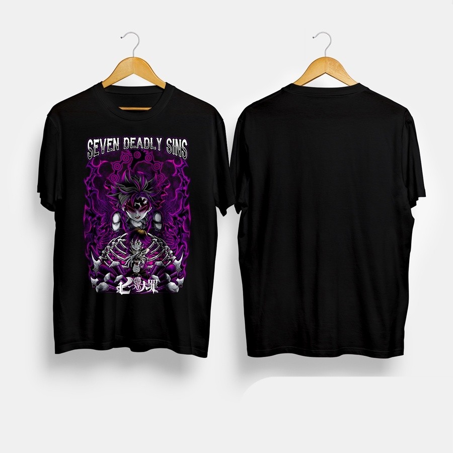 Kaos Baju Anime Meliodas Seven Deadly Sins Kaos Anime