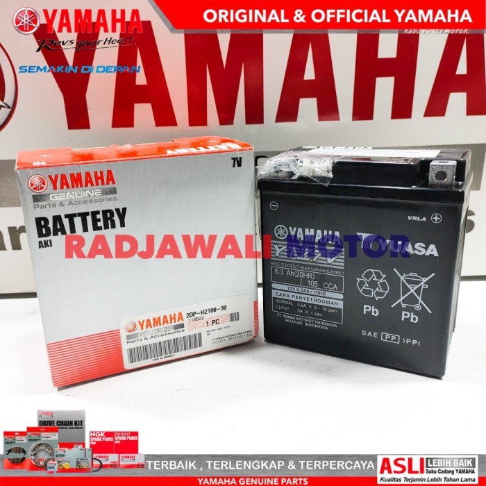 AKI MOTOR NMAX, AEROX 155, LEXI YTZ7V ASLI ORIGINAL YAMAHA BERKUALITAS