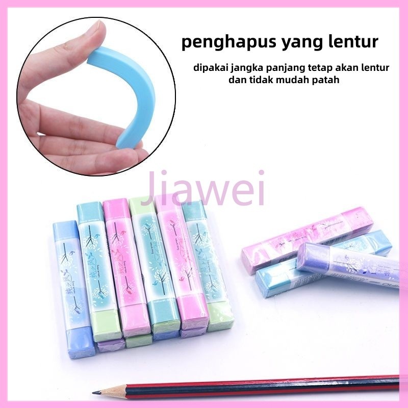 

Jiawei Penghapus pensil panjang/penghapus minimalis yang kreatif/penghapus anak anak