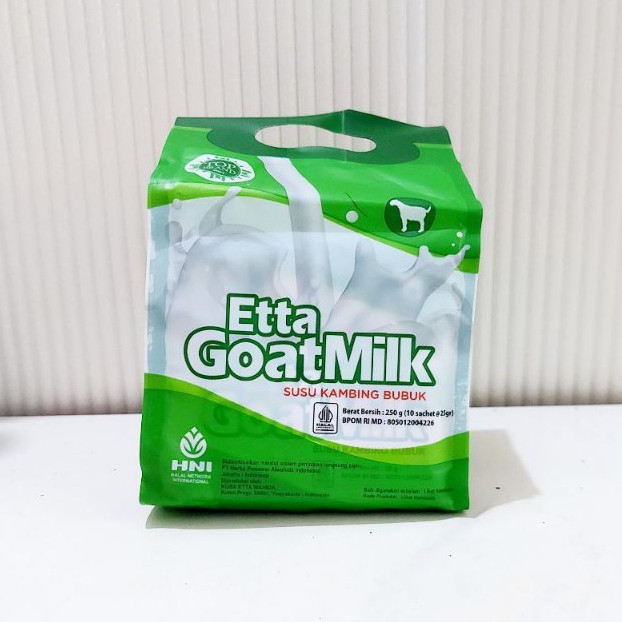 

Etta Goat Milk HNI HPAI EGM Susu Kambing Ettawa Original BPOM Halal