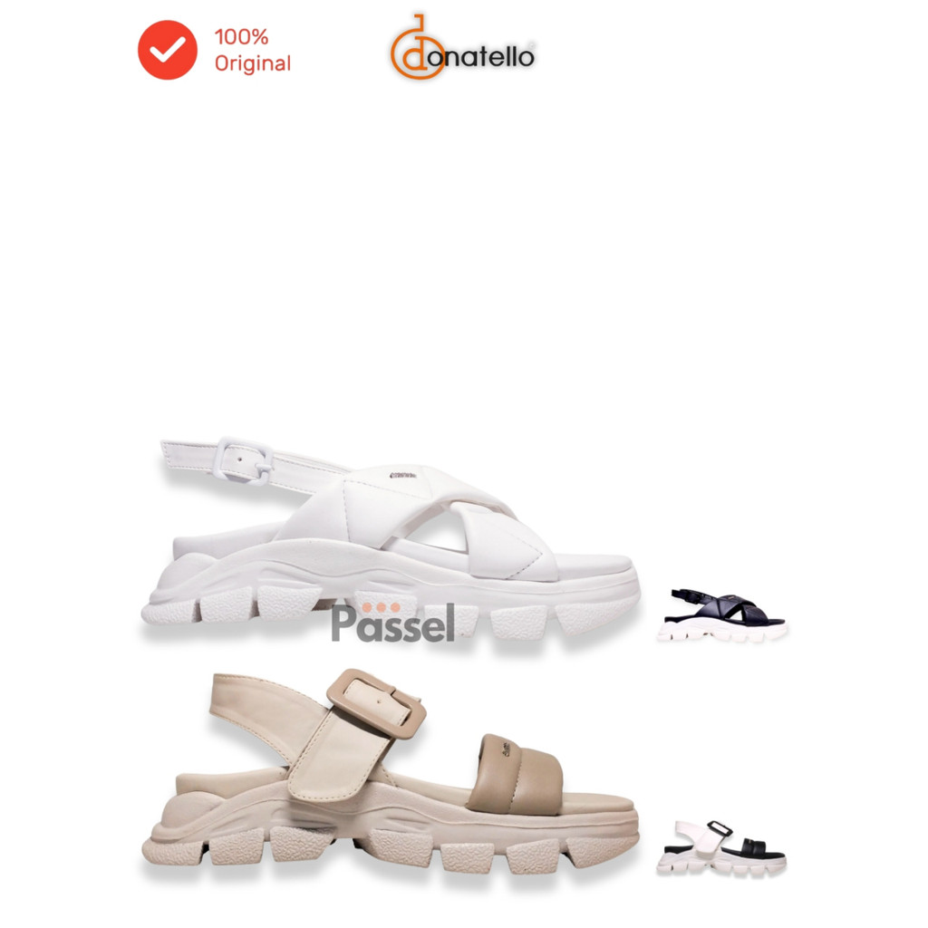 Donatello Sz. 36-40 Sepatu Sandal Gunung 4cm Wanita Kasual | OI624701 / OI624702