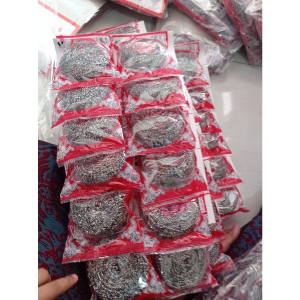 gosok panci ako besar isi 12