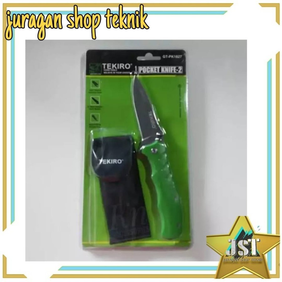 Pisau Lipat Stainless -2 Tekiro / Pocket Knife - 2   GT-PK 1827