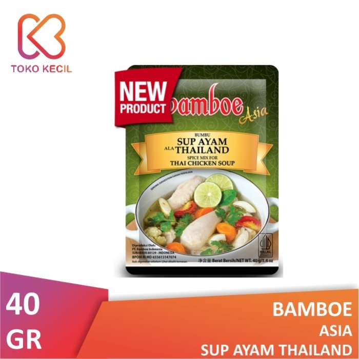 

Bamboe Sup Ayam Thailand 40gr