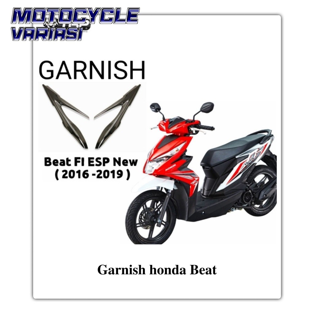 Garnish honda Beat FI ESP 2016-2019 TGP aksesoris motor beat