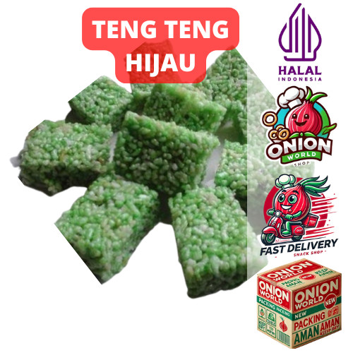 

UWD KUE JIPANG KUE TENG TENG 1kg Kue Jipang Teng Teng Strawberry Teng Teng Cokelat Teng Teng Pandan