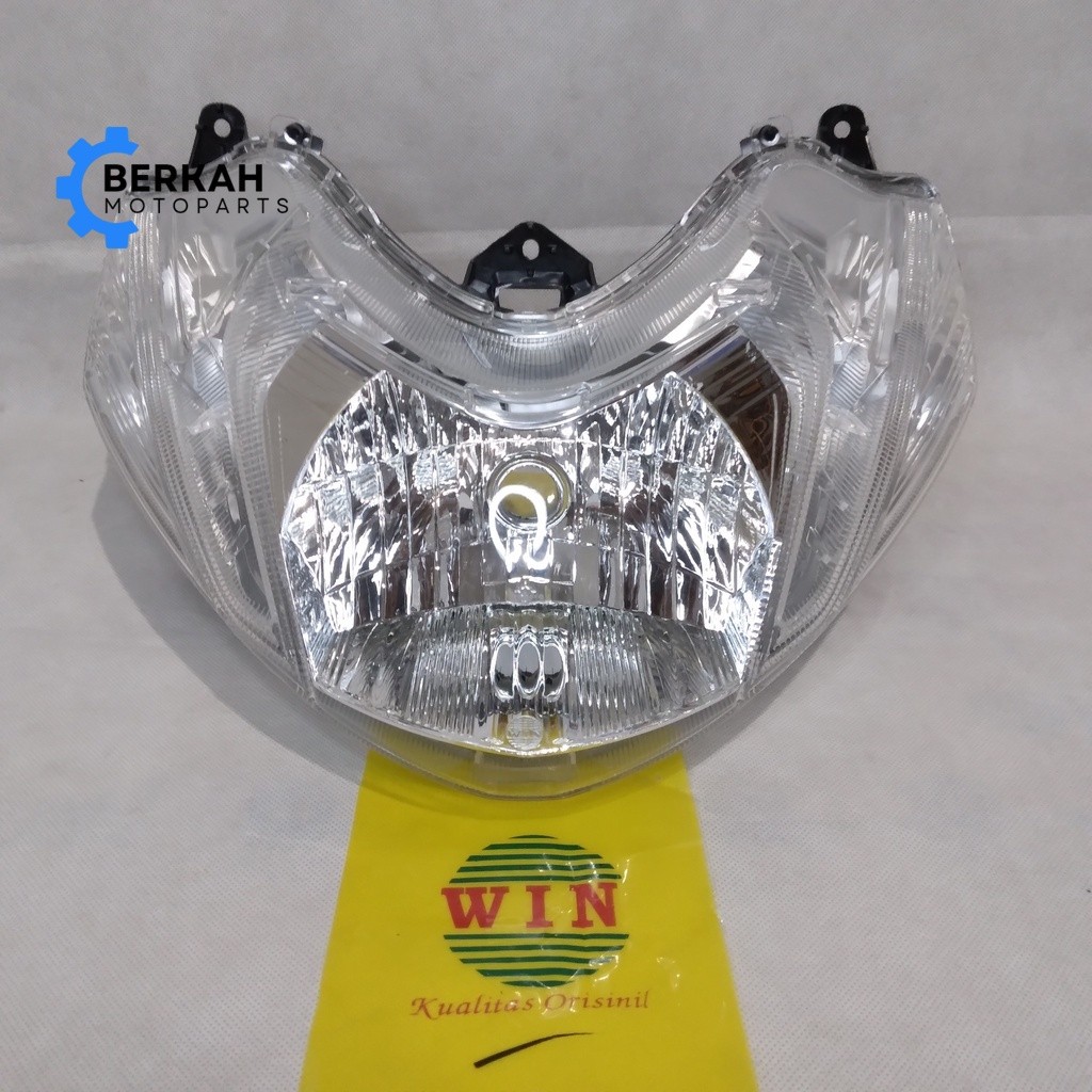 Lampu Depan Mio 125 M3 2014 2015 2016 2017 2018 2019 | reflektor headlamp WIN | front head lamp senj