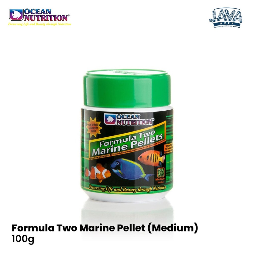 Ocean Nutrition Formula Two Marine Pellet Medium 100gram ON Pelet Ikan